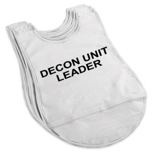 Decon Team Disposable Vests