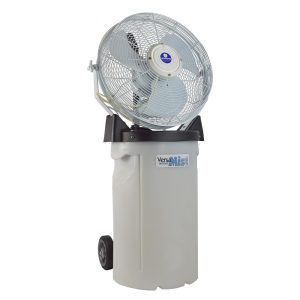 Misting Rehab Fan with Wheels